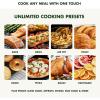 imageGreenPan 13in1 Elite Countertop Convection Oven ampamp Air Fryer PFASFree Ceramic Tray ampamp Pizza Pan Adjustable Racks Multifunction Presets Toaster Bake Broil Roast Proof Dehydrate Oxford BlueCloud Cream