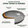 imageGreenPan Chatham Hard Anodized Healthy Ceramic Nonstick 10 Piece Cookware Pots and Pans Set Frying Pan Skillets Saucepans Saute Pan Stockpot Lids PFAS ampamp PFOAFree Dishwasher ampamp Oven Safe GrayGray Hard Anodized