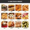 imageGreenPan Cyclone 7QT 12in1 Air Fryer XL Easy View Window 400 F in 4 Seconds Digital Touch Screen Presets Ceramic Nonstick PFASFree Basket Shake Reminder Adjustable Temp ampamp Time Control