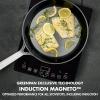 imageGreenPan GP5 Hard Anodized Healthy Ceramic Nonstick 95 ampamp 11 2 Piece Frying Pan Skillet SetHeavy Gauge Scratch ResistantStayFlat Surface Induction Mirror Finish HandleOven SafePFASFree BlueBlack
