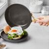 imageGreenPan GP5 Hard Anodized Healthy Ceramic Nonstick 95 ampamp 11 2 Piece Frying Pan Skillet SetHeavy Gauge Scratch ResistantStayFlat Surface Induction Mirror Finish HandleOven SafePFASFree BlueBlack