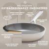 imageGreenPan GP5 Hard Anodized Healthy Ceramic Nonstick 95 ampamp 11 2 Piece Frying Pan Skillet SetHeavy Gauge Scratch ResistantStayFlat Surface Induction Mirror Finish HandleOven SafePFASFree BlueTaupe