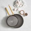 imageGreenPan GP5 Hard Anodized Healthy Ceramic Nonstick 95 ampamp 11 2 Piece Frying Pan Skillet SetHeavy Gauge Scratch ResistantStayFlat Surface Induction Mirror Finish HandleOven SafePFASFree BlueBlack