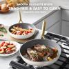 imageGreenPan GP5 Hard Anodized Healthy Ceramic Nonstick 95 ampamp 11 2 Piece Frying Pan Skillet SetHeavy Gauge Scratch ResistantStayFlat Surface Induction Mirror Finish HandleOven SafePFASFree BlueClay