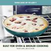 imageGreenPan Nova 10 Frying Pan Skillet and 437QT Saut Pan with Lid Oprahs Favorite Things 2024 PFASFree Ceramic Nonstick Induction Suitable Sear Fry Broil Dishwasher ampamp Oven Safe Deep TealDeep Teal
