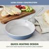 imageGreenPan Nova 8 ampamp 10 2 Piece Frying Pan Skillet Set Oprahs Favorite Things 2024 Induction Suitable PFASFree Nontoxic Ceramic Nonstick Dishwasher ampamp Oven Safe Quick Even Heating CreamOcean