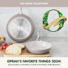 imageGreenPan Nova 8 ampamp 10 2 Piece Frying Pan Skillet Set Oprahs Favorite Things 2024 Induction Suitable PFASFree Nontoxic Ceramic Nonstick Dishwasher ampamp Oven Safe Quick Even Heating CreamClay