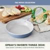 imageGreenPan Nova 8 ampamp 10 2 Piece Frying Pan Skillet Set Oprahs Favorite Things 2024 Induction Suitable PFASFree Nontoxic Ceramic Nonstick Dishwasher ampamp Oven Safe Quick Even Heating CreamOcean