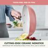 imageGreenPan Nova 8 ampamp 10 2 Piece Frying Pan Skillet Set Oprahs Favorite Things 2024 Induction Suitable PFASFree Nontoxic Ceramic Nonstick Dishwasher ampamp Oven Safe Quick Even Heating CreamCoral