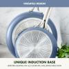 imageGreenPan Nova 8 ampamp 10 2 Piece Frying Pan Skillet Set Oprahs Favorite Things 2024 Induction Suitable PFASFree Nontoxic Ceramic Nonstick Dishwasher ampamp Oven Safe Quick Even Heating CreamOcean