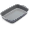 imageGreenPan Premiere Ovenware Healthy Ceramic Nonstick 1 lb Loaf Baking Pan PFOA ampamp PFASFree WarpFree Bakeware Durable Quick Heating Baking Tray Oven and Broiler Safe to 600F Dishwasher Safe GrayGray