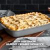 imageGreenPan Premiere Ovenware Healthy Ceramic Nonstick 1 lb Loaf Baking Pan PFOA ampamp PFASFree WarpFree Bakeware Durable Quick Heating Baking Tray Oven and Broiler Safe to 600F Dishwasher Safe GrayGray
