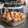imageGreenPan Premiere Ovenware Healthy Ceramic Nonstick 1 lb Loaf Baking Pan PFOA ampamp PFASFree WarpFree Bakeware Durable Quick Heating Baking Tray Oven and Broiler Safe to 600F Dishwasher Safe GrayGray