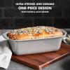 imageGreenPan Premiere Ovenware Healthy Ceramic Nonstick 1 lb Loaf Baking Pan PFOA ampamp PFASFree WarpFree Bakeware Durable Quick Heating Baking Tray Oven and Broiler Safe to 600F Dishwasher Safe GrayGray