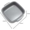 imageGreenPan Premiere Ovenware Healthy Ceramic Nonstick 1 lb Loaf Baking Pan PFOA ampamp PFASFree WarpFree Bakeware Durable Quick Heating Baking Tray Oven and Broiler Safe to 600F Dishwasher Safe GrayGray