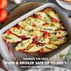 imageGreenPan Premiere Ovenware Healthy Ceramic Nonstick 1 lb Loaf Baking Pan PFOA ampamp PFASFree WarpFree Bakeware Durable Quick Heating Baking Tray Oven and Broiler Safe to 600F Dishwasher Safe GrayGray