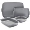 imageGreenPan Premiere Ovenware Healthy Ceramic Nonstick 1 lb Loaf Baking Pan PFOA ampamp PFASFree WarpFree Bakeware Durable Quick Heating Baking Tray Oven and Broiler Safe to 600F Dishwasher Safe GrayGray