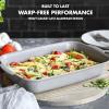 imageGreenPan Premiere Ovenware Healthy Ceramic Nonstick 1 lb Loaf Baking Pan PFOA ampamp PFASFree WarpFree Bakeware Durable Quick Heating Baking Tray Oven and Broiler Safe to 600F Dishwasher Safe GrayGray