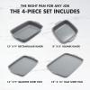 imageGreenPan Premiere Ovenware Healthy Ceramic Nonstick 1 lb Loaf Baking Pan PFOA ampamp PFASFree WarpFree Bakeware Durable Quick Heating Baking Tray Oven and Broiler Safe to 600F Dishwasher Safe GrayGray