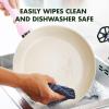 imageGreenPan Rio Hard Anodized Healthy Ceramic Nonstick 7quot 95quot and 11quot 3 Piece Frying Pan Skillet Set Soft Grip Handle PFASFree Dishwasher Safe Oven Safe Oxford BluePink