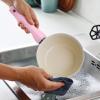 imageGreenPan Rio Hard Anodized Healthy Ceramic Nonstick 7quot 95quot and 11quot 3 Piece Frying Pan Skillet Set Soft Grip Handle PFASFree Dishwasher Safe Oven Safe Oxford BluePink