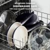 imageGreenPan Rio Healthy Ceramic Nonstick 8quot Frying Pan Skillet and Silicone Spatula Set Soft Grip Handle Breaktfast Meal Set PFASFree Dishwasher Safe Oven Safe RedBlack