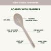 imageGreenPan Silicone Slotted Spoon Cooking Kitchen Utensil Mixing Stirring Serving Flexible Rubber Nonstick Cookware Rigid Steel Core HeatResistant AntiSlip Handle BPAFree Dishwasher Safe RedTaupe