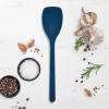 imageGreenPan Silicone Slotted Spoon Cooking Kitchen Utensil Mixing Stirring Serving Flexible Rubber Nonstick Cookware Rigid Steel Core HeatResistant AntiSlip Handle BPAFree Dishwasher Safe RedOxford Blue