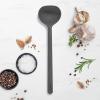imageGreenPan Silicone Slotted Spoon Cooking Kitchen Utensil Mixing Stirring Serving Flexible Rubber Nonstick Cookware Rigid Steel Core HeatResistant AntiSlip Handle BPAFree Dishwasher Safe RedCharcoal Gray