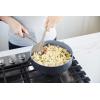imageGreenPan Silicone Slotted Spoon Cooking Kitchen Utensil Mixing Stirring Serving Flexible Rubber Nonstick Cookware Rigid Steel Core HeatResistant AntiSlip Handle BPAFree Dishwasher Safe RedTaupe