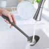 imageGreenPan Silicone Slotted Spoon Cooking Kitchen Utensil Mixing Stirring Serving Flexible Rubber Nonstick Cookware Rigid Steel Core HeatResistant AntiSlip Handle BPAFree Dishwasher Safe RedCharcoal Gray