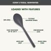 imageGreenPan Silicone Slotted Spoon Cooking Kitchen Utensil Mixing Stirring Serving Flexible Rubber Nonstick Cookware Rigid Steel Core HeatResistant AntiSlip Handle BPAFree Dishwasher Safe RedCharcoal Gray