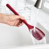 imageGreenPan Silicone Slotted Spoon Cooking Kitchen Utensil Mixing Stirring Serving Flexible Rubber Nonstick Cookware Rigid Steel Core HeatResistant AntiSlip Handle BPAFree Dishwasher Safe RedRed