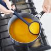 imageGreenPan Silicone Slotted Spoon Cooking Kitchen Utensil Mixing Stirring Serving Flexible Rubber Nonstick Cookware Rigid Steel Core HeatResistant AntiSlip Handle BPAFree Dishwasher Safe RedOxford Blue