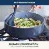 imageGreenPan Silicone Slotted Spoon Cooking Kitchen Utensil Mixing Stirring Serving Flexible Rubber Nonstick Cookware Rigid Steel Core HeatResistant AntiSlip Handle BPAFree Dishwasher Safe RedOxford Blue