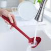 imageGreenPan Silicone Slotted Spoon Cooking Kitchen Utensil Mixing Stirring Serving Flexible Rubber Nonstick Cookware Rigid Steel Core HeatResistant AntiSlip Handle BPAFree Dishwasher Safe RedRed