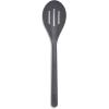 imageGreenPan Silicone Slotted Spoon Cooking Kitchen Utensil Mixing Stirring Serving Flexible Rubber Nonstick Cookware Rigid Steel Core HeatResistant AntiSlip Handle BPAFree Dishwasher Safe RedCharcoal Gray