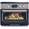 imageGreenPan 13in1 Elite Countertop Convection Oven ampamp Air Fryer PFASFree Ceramic Tray ampamp Pizza Pan Adjustable Racks Multifunction Presets Toaster Bake Broil Roast Proof Dehydrate Oxford BlueOxford Blue