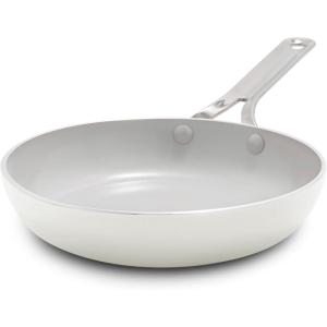 imageGreenPan Nova 8 ampamp 10 2 Piece Frying Pan Skillet Set Oprahs Favorite Things 2024 Induction Suitable PFASFree Nontoxic Ceramic Nonstick Dishwasher ampamp Oven Safe Quick Even Heating CreamCream
