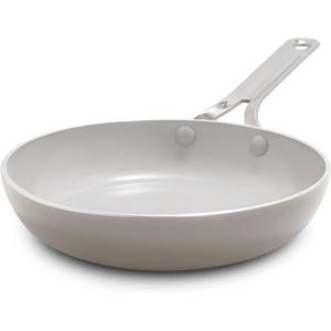 imageGreenPan Nova 8 ampamp 10 2 Piece Frying Pan Skillet Set Oprahs Favorite Things 2024 Induction Suitable PFASFree Nontoxic Ceramic Nonstick Dishwasher ampamp Oven Safe Quick Even Heating CreamClay