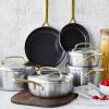 imageGP5 Stainless Steel 13Piece Cookware SetSilver