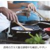 imageGreen Pan Glass Lid 110 inches 28 cm Stainless Steel Handle Full Physical Strengthened Dishwasher Safe CC001078001