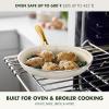 imageGreenPan 12 Piece Nonstick Swift Cookware Set Ceramic PFASFree Pots ampamp Pans with Lids Dishwasher ampamp OvenBroiler Safe to 600F Kitchen Cooking Set Sauce Saute Stock Frying Pans CreamCream