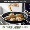 imageGreenPan 12 Piece Nonstick Swift Cookware Set Ceramic PFASFree Pots ampamp Pans with Lids Dishwasher ampamp OvenBroiler Safe to 600F Kitchen Cooking Set Sauce Saute Stock Frying Pans CreamBlack
