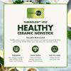imageGreenPan 6in1 4QT Electric Ceramic Slow Cooker with Glass Lid Multifunction Presets Hard Anodized PFASFree Removeable Nonstick Crock Dishwasher Safe Auto Warm Delay Timer Stews Reheat Black