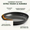 imageGreenPan Canterbury 5QT Saut Pan with Lid Hard Anodized Healthy Ceramic Nonstick PFAS ampamp PFOAFree Stainless Steel Handle Metal Utensil Safe Dishwasher Safe Oven Safe Black