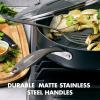 imageGreenPan Canterbury 5QT Saut Pan with Lid Hard Anodized Healthy Ceramic Nonstick PFAS ampamp PFOAFree Stainless Steel Handle Metal Utensil Safe Dishwasher Safe Oven Safe Black