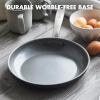 imageGreenPan Chatham Hard Anodized Healthy Ceramic Nonstick 10quot Frying Pan Skillet PFASFree Dishwasher Safe Oven Safe Gray12 Frying Pan Skillet