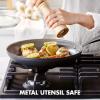 imageGreenPan Chatham Hard Anodized Healthy Ceramic Nonstick 10quot Frying Pan Skillet PFASFree Dishwasher Safe Oven Safe Gray12 Frying Pan Skillet with Lid