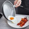 imageGreenPan Chatham Hard Anodized Healthy Ceramic Nonstick 10quot Frying Pan Skillet PFASFree Dishwasher Safe Oven Safe Gray8 Frying Pan Skillet